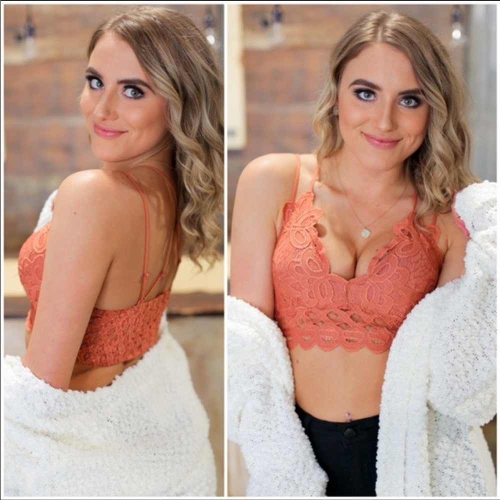 WALK THIS WAY BRALETTE-BRICK - Picture 4 of 5
